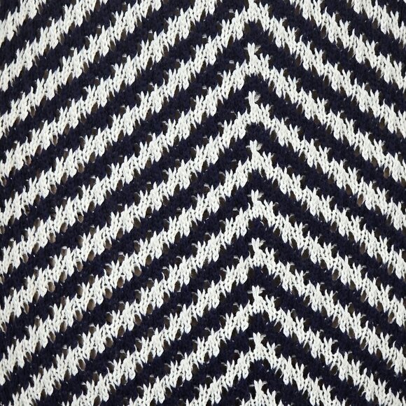 House of Harlow 1960 Navy/White Sleevless Maxi Dress, Women's Large - Picture 6 of 13